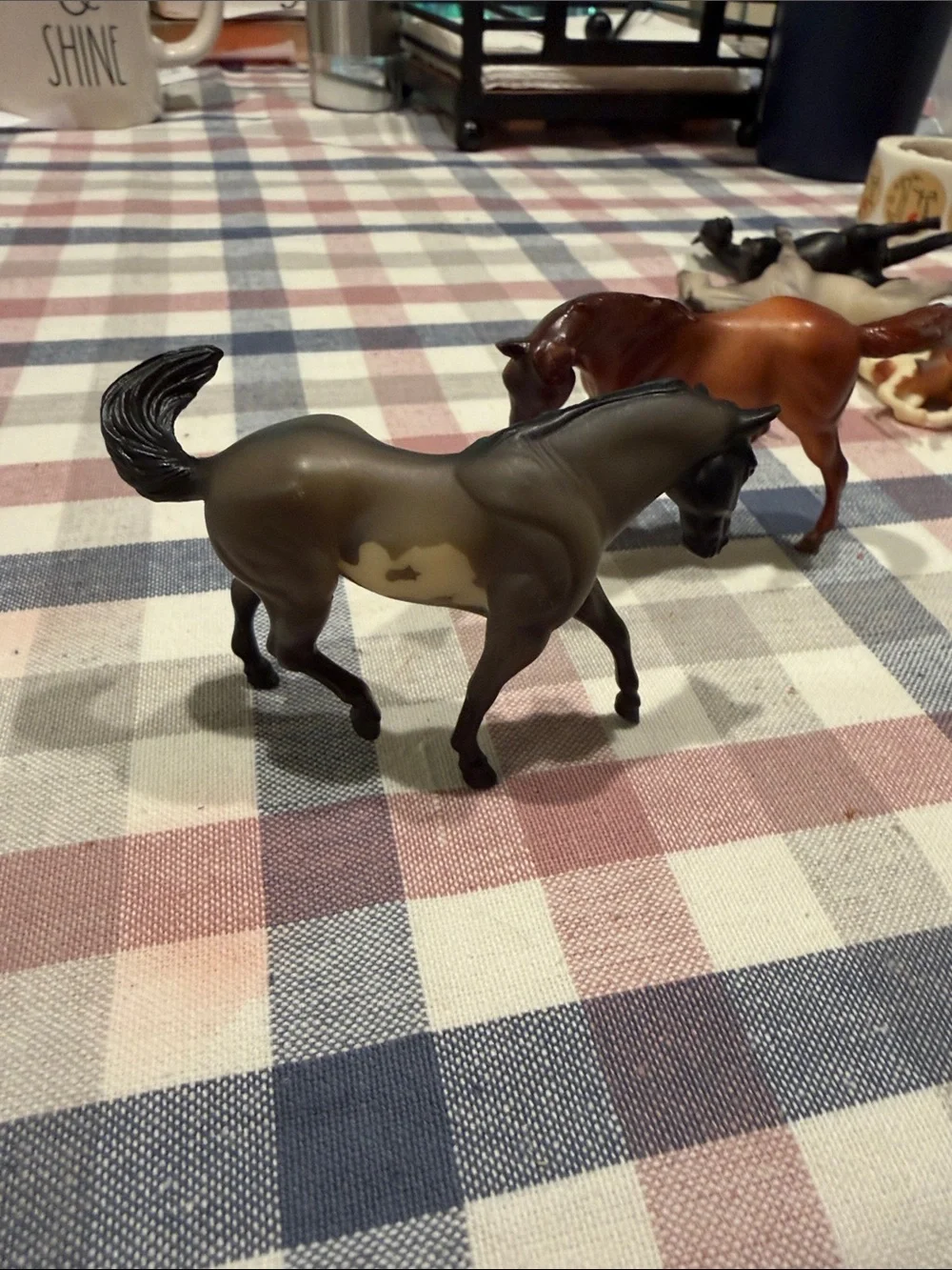 Collectible Breyer Toy Horses Bundle of 7- Assorted Colors